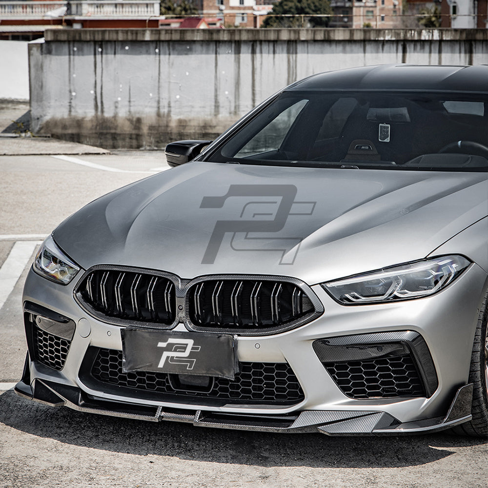 SQ Style Carbon Fiber Front Lip - BMW M8 F91 & F92 & F93