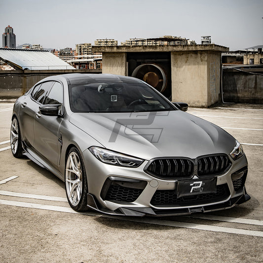 SQ Style Carbon Fiber Front Lip - BMW M8 F91 & F92 & F93