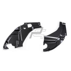 Dry Carbon Fiber Engine Headlight Cover Panel Trims - BMW M2 G87