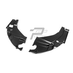Dry Carbon Fiber Engine Headlight Cover Panel Trims - BMW M2 G87
