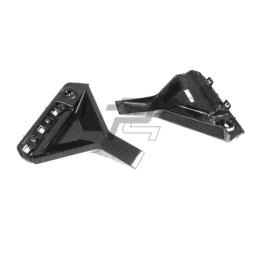 SQ Style Carbon Fiber Rear Bumper Trim Attachments - BMW M2 G87