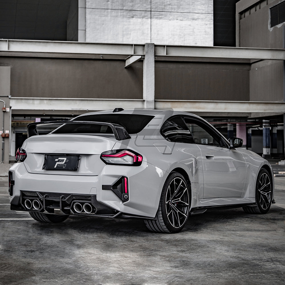 SQ Style Carbon Fiber Rear Diffuser V1 - BMW M2 G87