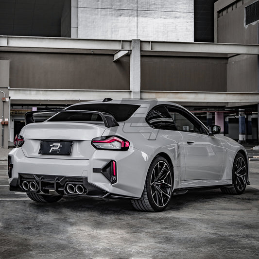 SQ Style Carbon Fiber Rear Diffuser V1 - BMW M2 G87