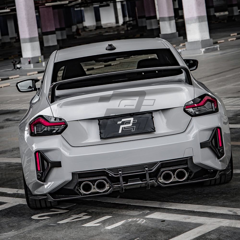 SQ Style Carbon Fiber Rear Diffuser V1 - BMW M2 G87
