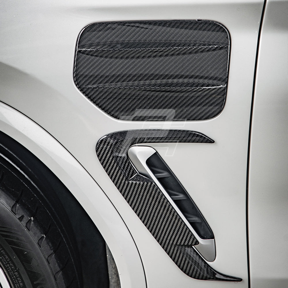 SQ Style Carbon Fiber Side Fender Trim - BMW X3 G01 LCI & X4 G02 LCI
