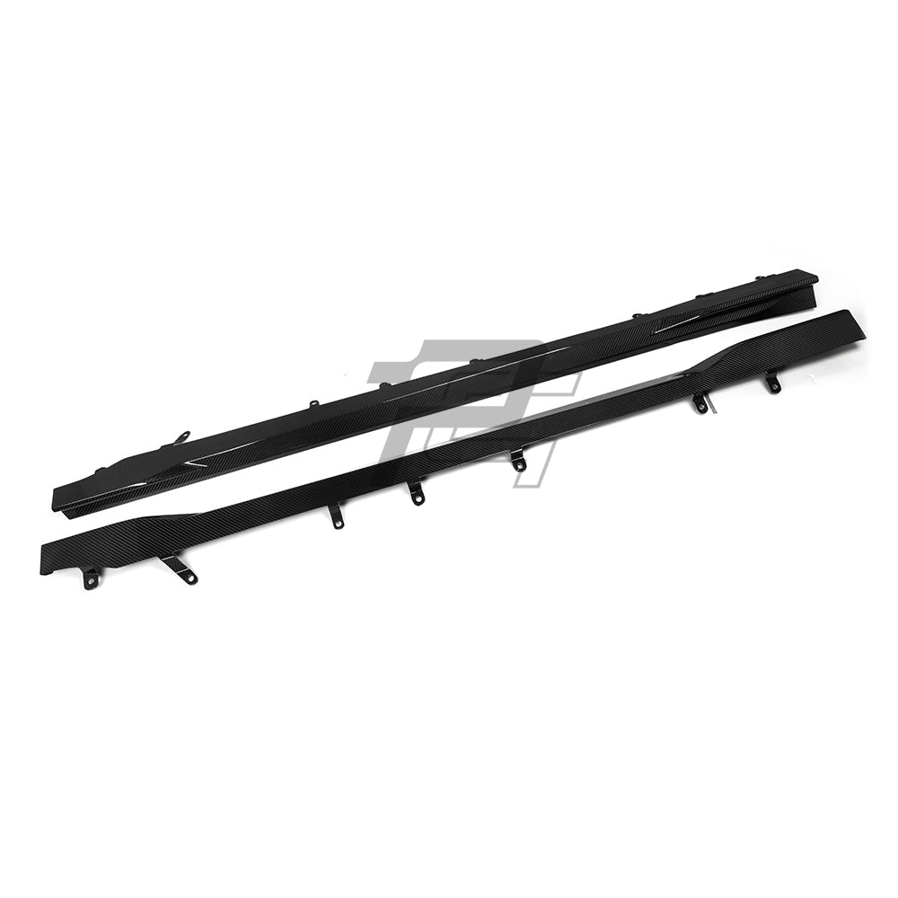 SQ Style Carbon Fiber Side Skirt - BMW M2 G87