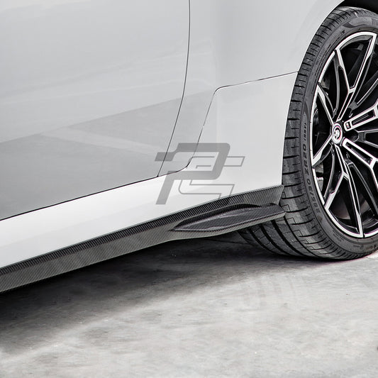 SQ Style Carbon Fiber Side Skirt - BMW M2 G87