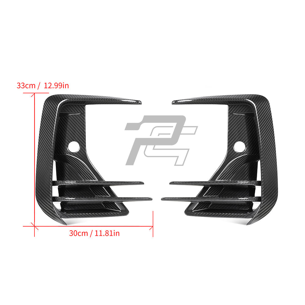 SQ Style Carbon Fiber Side Vent - BMW X3 G01 LCI & X4 G02 LCI