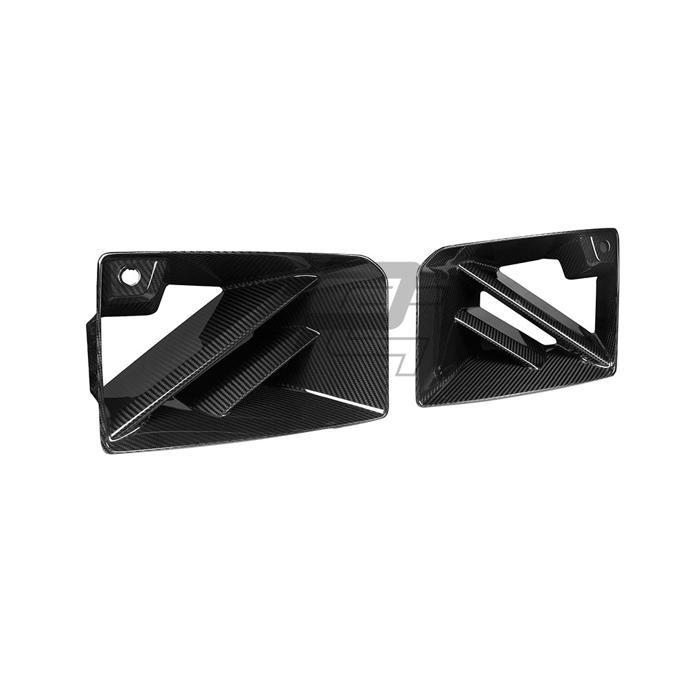 SQ Style Dry Carbon Fiber Air Inlet Ducts - BMW M2 G87