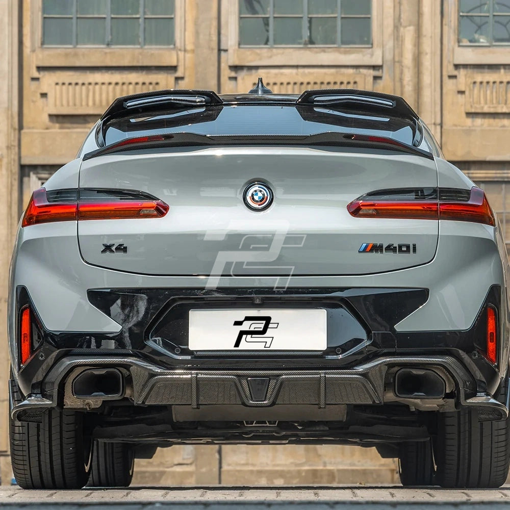 SQ Style Carbon Fiber Roof Spoiler - BMW X4M F98 & X4 G02