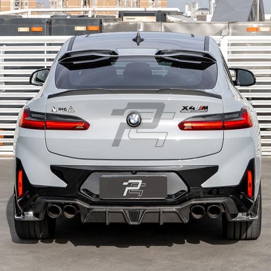 SQ Style Carbon Fiber Rear Diffuser - BMW X4M F98 LCI