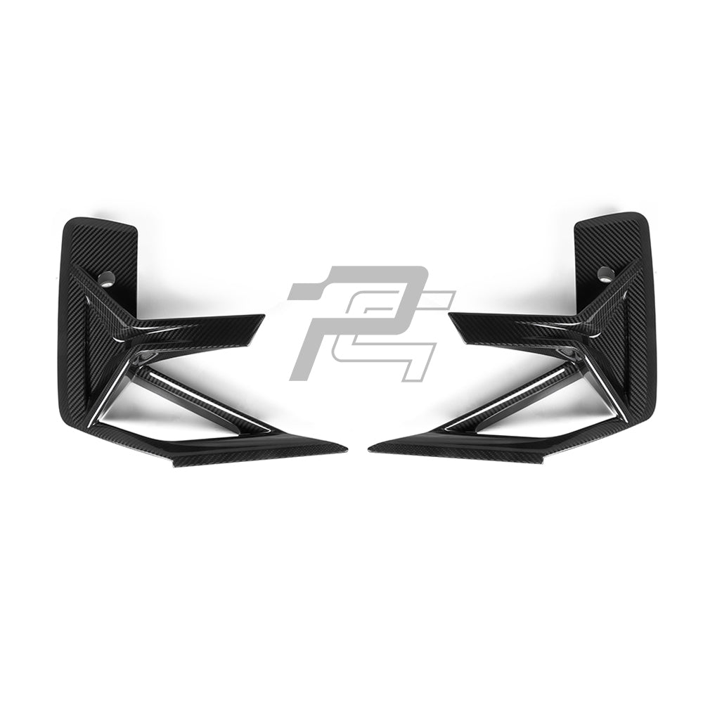 SQ Style Carbon Fiber Front Side Vent - BMW X3M F97 LCI & X4M F98 LCI