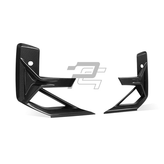SQ Style Carbon Fiber Front Side Vent - BMW X3M F97 LCI & X4M F98 LCI