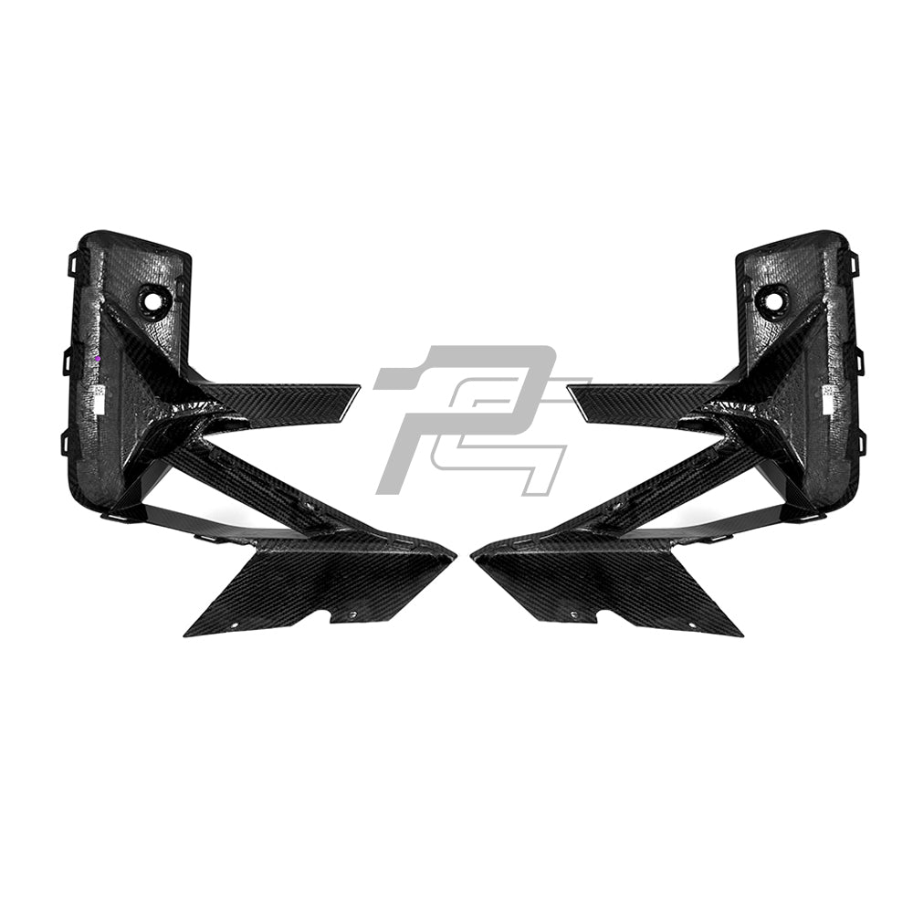 SQ Style Carbon Fiber Front Side Vent - BMW X3M F97 LCI & X4M F98 LCI