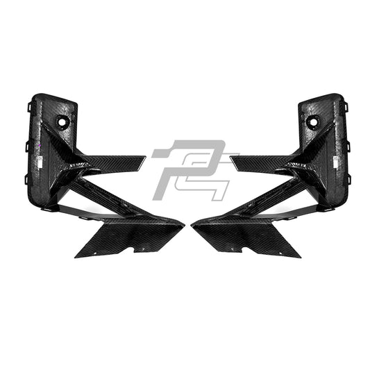 SQ Style Carbon Fiber Front Side Vent - BMW X3M F97 LCI & X4M F98 LCI