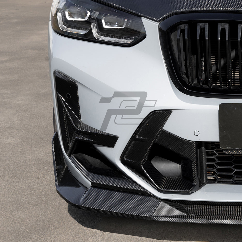 SQ Style Carbon Fiber Front Side Vent - BMW X3M F97 LCI & X4M F98 LCI