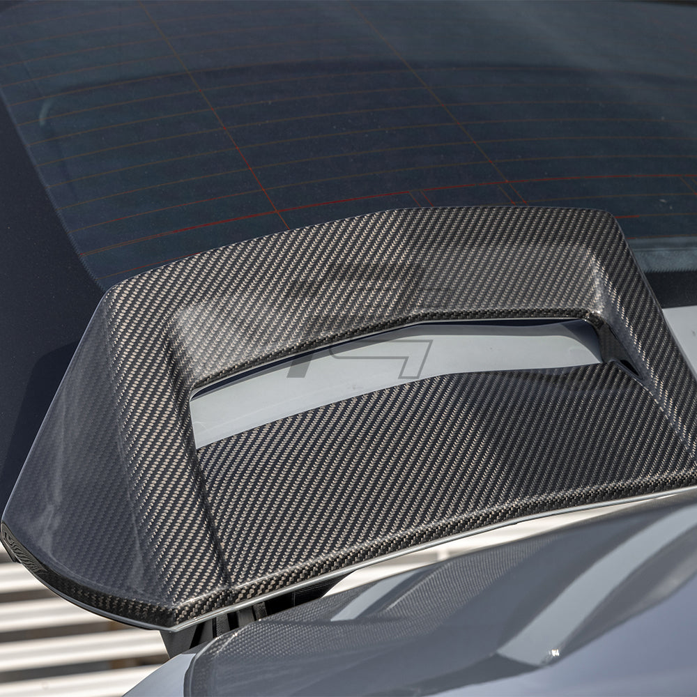 SQ Style Carbon Fiber Roof Spoiler - BMW X4M F98 & X4 G02