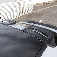 SQ Style Carbon Fiber Roof Spoiler - BMW X4M F98 & X4 G02