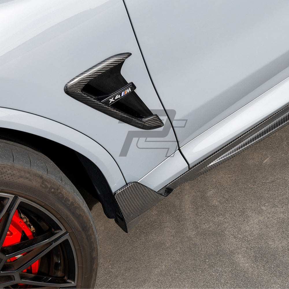 SQ Style Carbon Fiber Side Skirt V2 - BMW X3 G01 & X3M F97 & X4 G02 & X4M F98