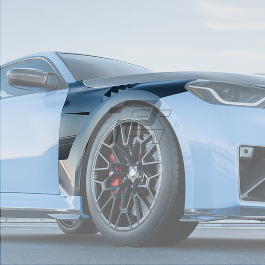 SQ Style Carbon Fiber Side Fenders - BMW M2 G87