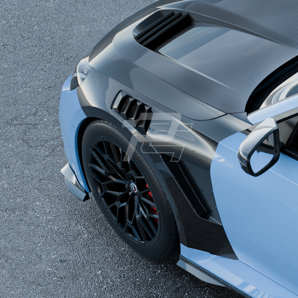 SQ Style Carbon Fiber Side Fenders - BMW M2 G87