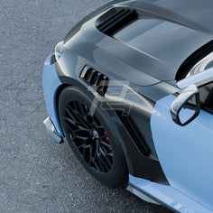 SQ Style Carbon Fiber Side Fenders - BMW M2 G87