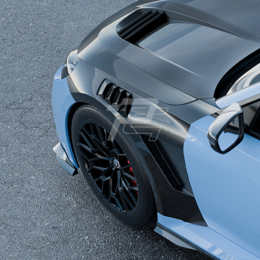 SQ Style Carbon Fiber Side Fenders - BMW M2 G87