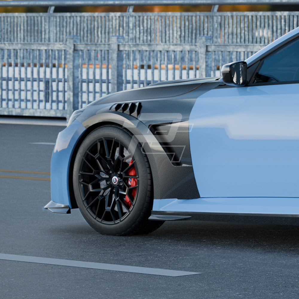 SQ Style Carbon Fiber Side Fenders - BMW M2 G87