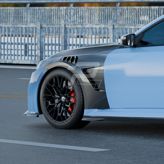 SQ Style Carbon Fiber Side Fenders - BMW M2 G87