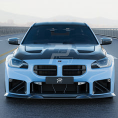 SQ Style Carbon Fiber Vented Front Hood - BMW M2 G87 & 2 Series G42