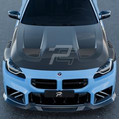 SQ Style Carbon Fiber Vented Front Hood - BMW M2 G87 & 2 Series G42