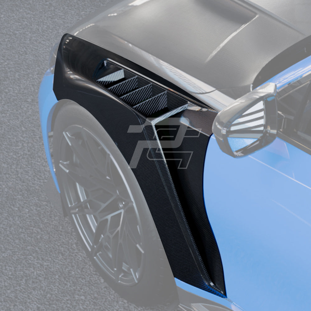 SQ Style Carbon Fiber Side Fenders - BMW M3 G80/G81 & M4 G82/G83