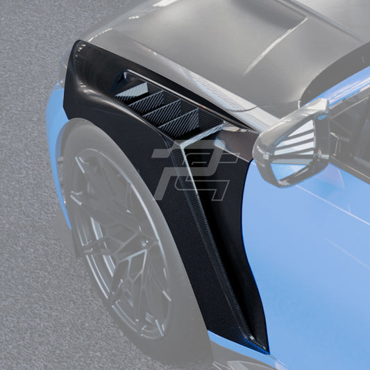 SQ Style Carbon Fiber Side Fenders - BMW M3 G80/G81 & M4 G82/G83