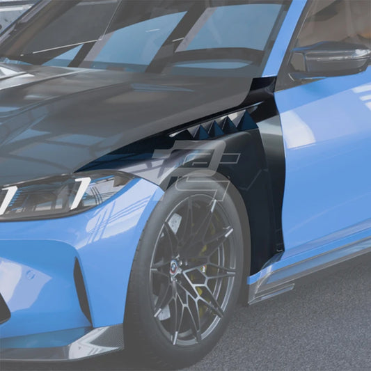 SQ Style Carbon Fiber Side Fenders - BMW M3 G80/G81 & M4 G82/G83