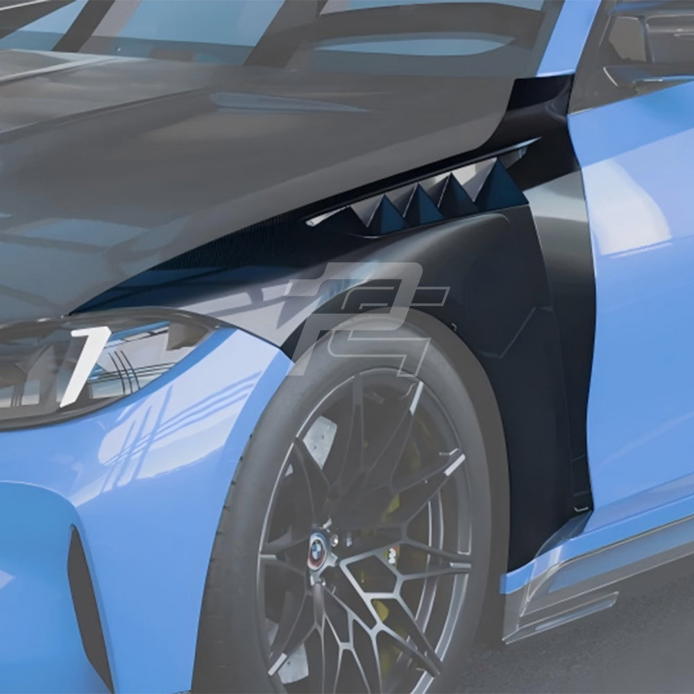 SQ Style Carbon Fiber Side Fenders - BMW M3 G80/G81 & M4 G82/G83