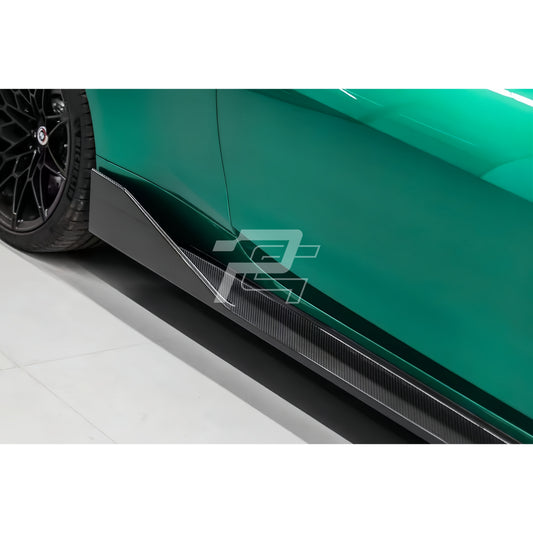 MP Style Dry Carbon Fiber Side Skirts - BMW M3 G80/G81 & M4 G82/G83
