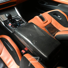 Carbon Fiber Center Console Armrest Cover - BMW M2 G87 & M3 G80/G81 & M4 G82/G83