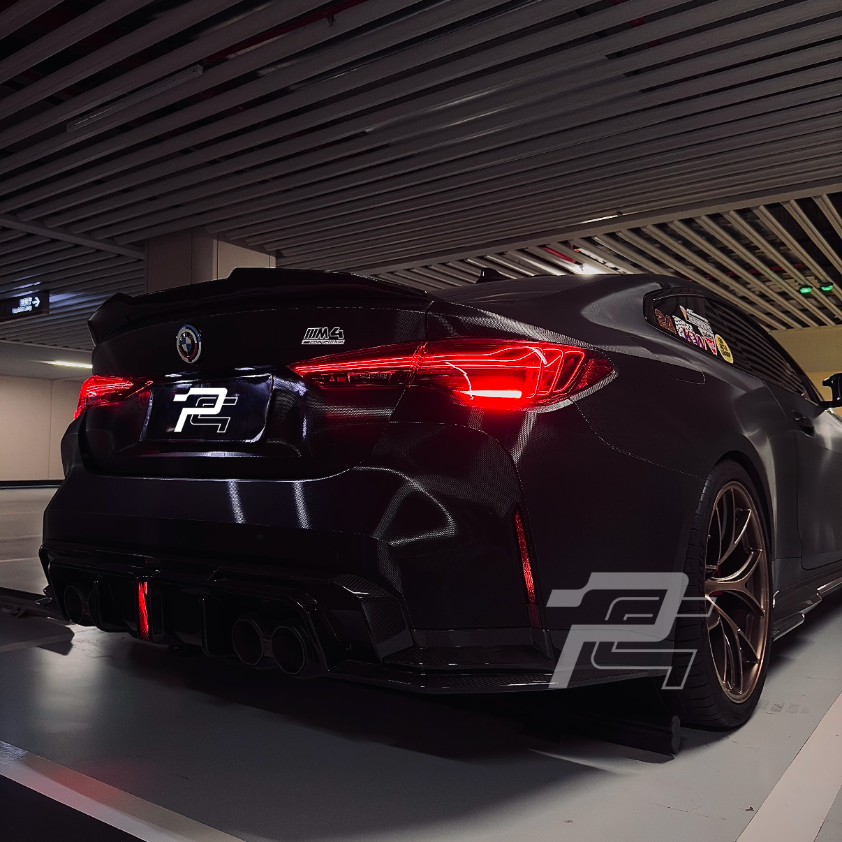 PSM Style Dry Carbon Fiber Trunk Spoiler - BMW M4 G82/G83 & G22 4 Series