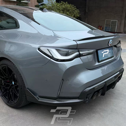 OEM Style Clear Smoke White Taillights - BMW M4 G82/G83 & 4 Series i4 G22/G23/G26