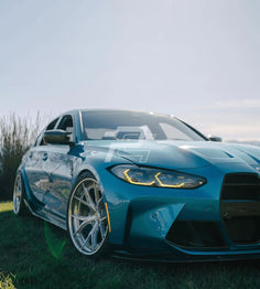 CSL Yellow/White Switchable DRL Laser Headlights - BMW M3 G80/G81 & M4 G82/G83 & 4 Series i4 G22/G23/G26