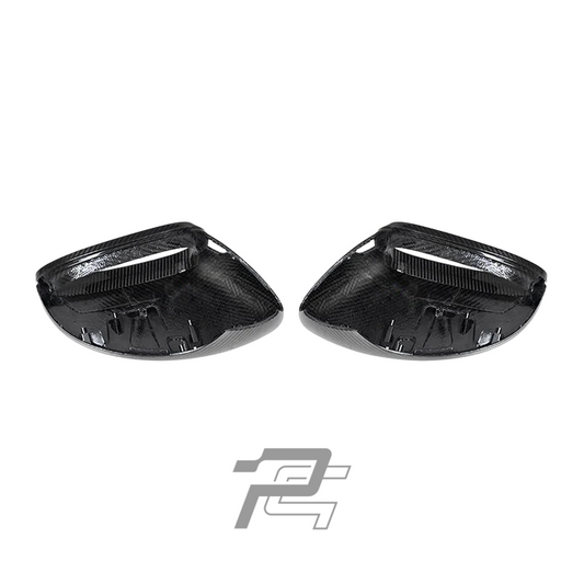 Dry Carbon Fiber Mirror Caps – Porsche Panamera 971 & 976