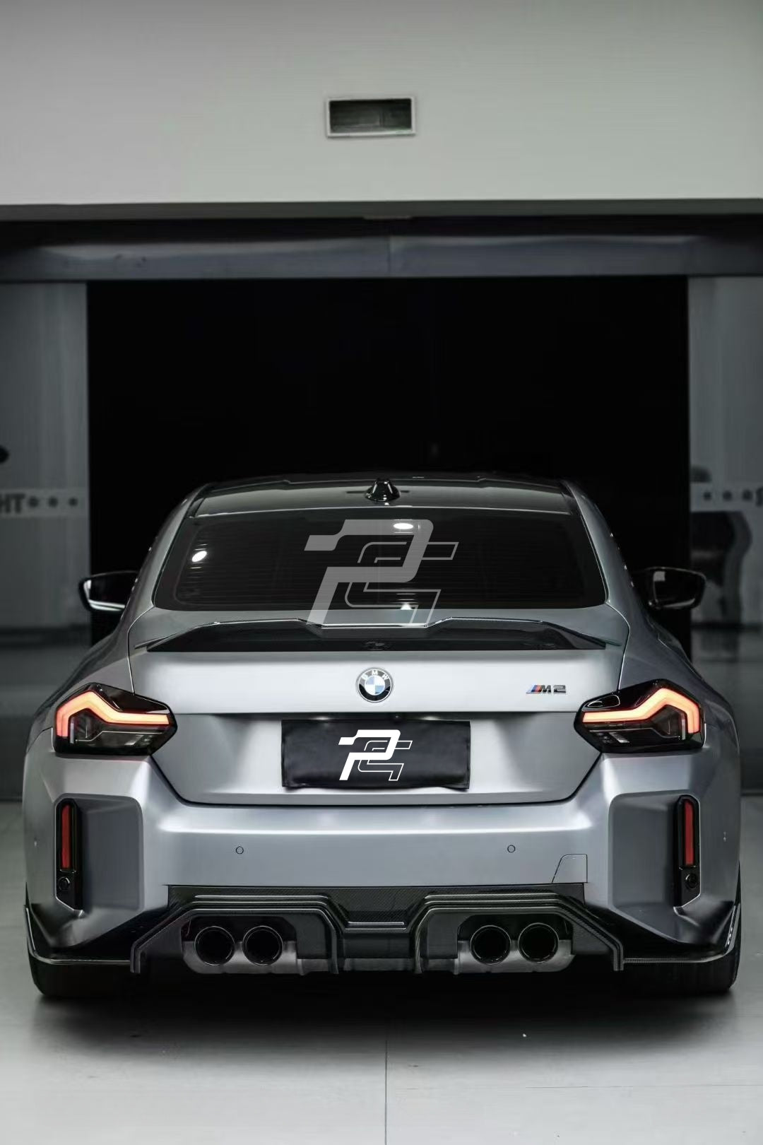 AD Style Dry Carbon Fiber Rear Diffuser V1 - BMW M2 G87