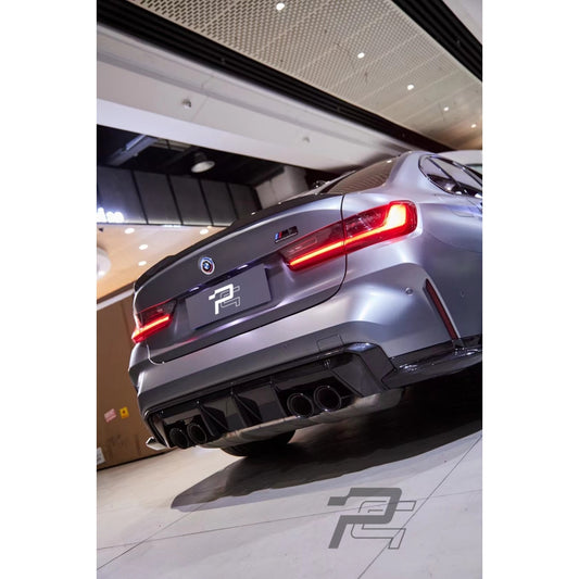Euro Style Dry Carbon Fiber Rear Diffuser - BMW M3 G80/G81 & M4 G82/G83
