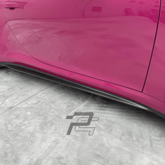 GT3 Style Dry Carbon Fiber Side Skirt - Porsche 911 992 Carrera/4/S/T/4S/Targa/GTS/GT3