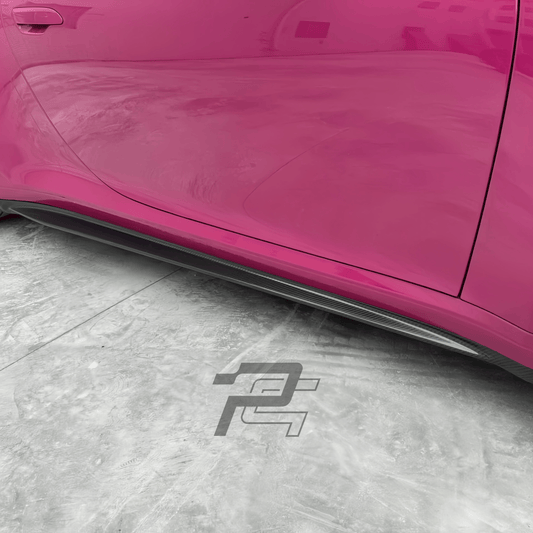 GT3 Style Dry Carbon Fiber Side Skirt - Porsche 911 992.1 Carrera/4/S/T/4S/Targa/GTS/GT3