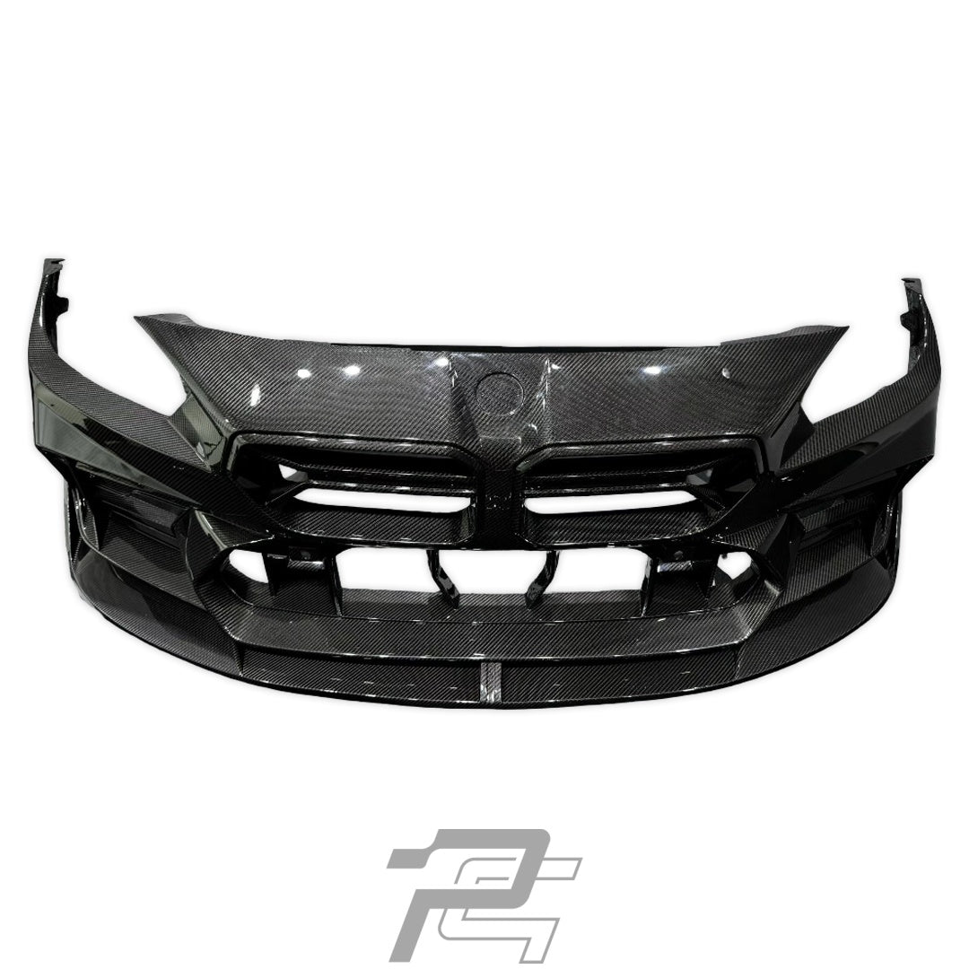 AD Style Full Carbon Fiber Front Bumper - BMW M2 G87