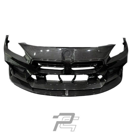 AD Style Full Carbon Fiber Front Bumper - BMW M2 G87