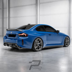 AD Style Carbon Fiber Rear Diffuser V2 - BMW M2 G87