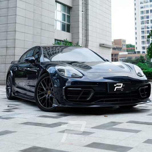 P Style Dry Carbon Fiber Side Skirt - Porsche Panamera 971