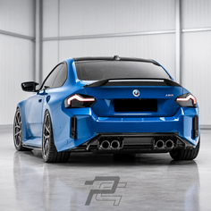 AD Style Carbon Fiber Rear Diffuser V2 - BMW M2 G87